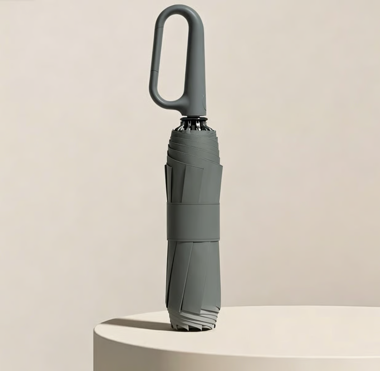 Creative Ring Buckle Windproof Reinforced Umbrella