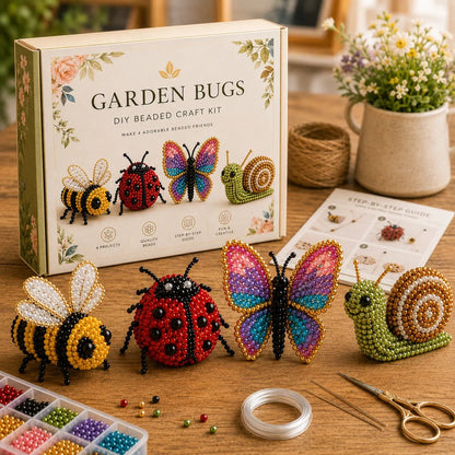 🧵✨Tiny 3D Beaded Animal DIY Kit
