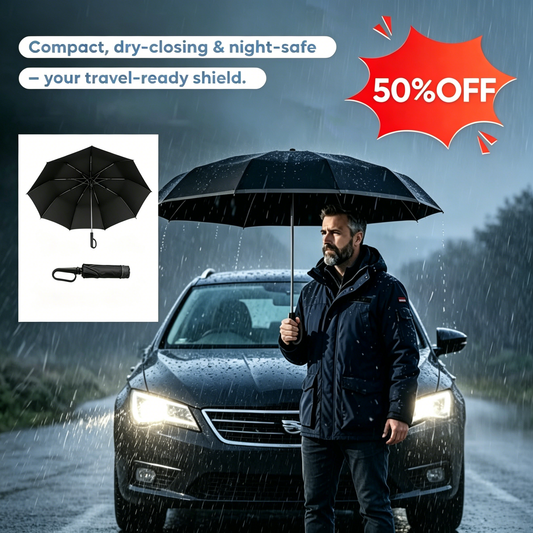 Creative Ring Buckle Windproof Reinforced Umbrella