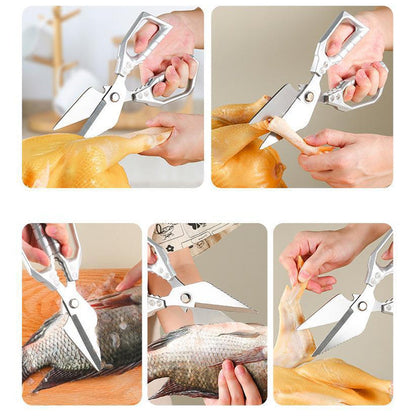 ⏳Limited-time offer: 50% off⏰Multifunctional and powerful kitchen shears✂️🦴